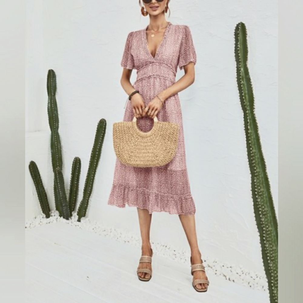 La Mode Midi Dress Sz Xl